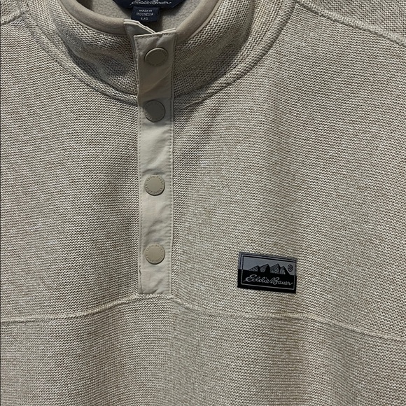 Eddie Bauer Men's Pullover Fleece - Large - Picture 3 of 8